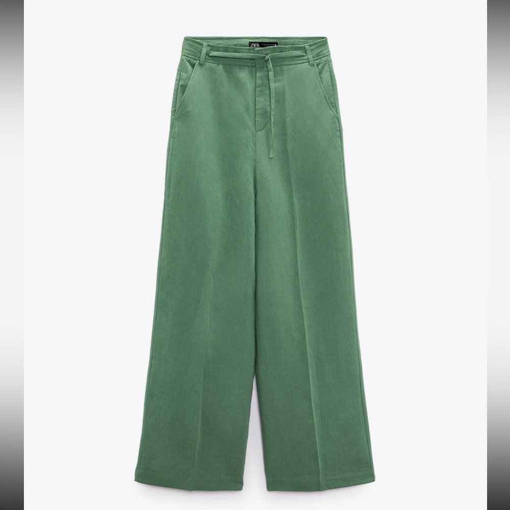 Zara linen blend pants - Picture 1 of 6